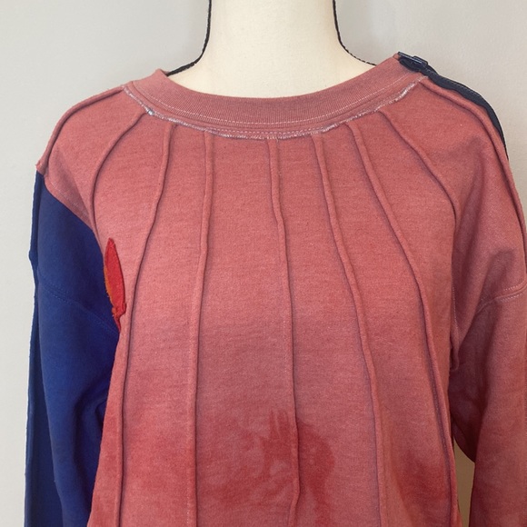 Womens unbranded hand made one of a king sweatshirt top athletic pop art street - Picture 2 of 9
